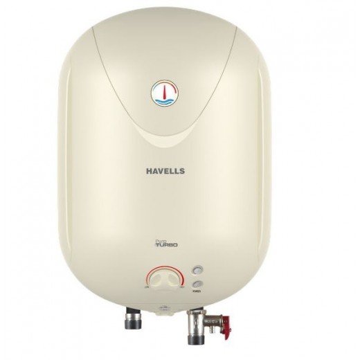 Havells Puro Turbo Electric Water Heater (Ivory)-15 litre