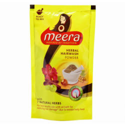 Meera Herbal Hairwash Powder - 120gms