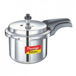 Prestige Deluxe Plus Aluminium Pressure Cooker - 3 Lt