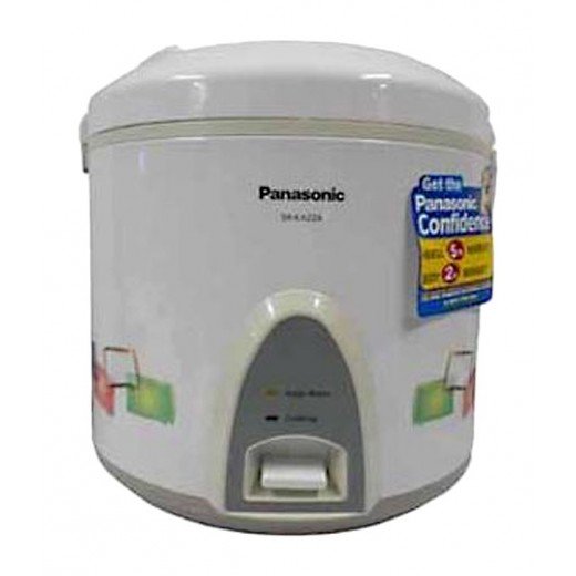 Panasonic SR KA 22 AR 2.2 L Electric Rice Cooker with Steaming Feature