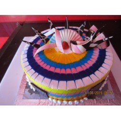 Designer Birthday Cool Cake 001 - 2 Kg