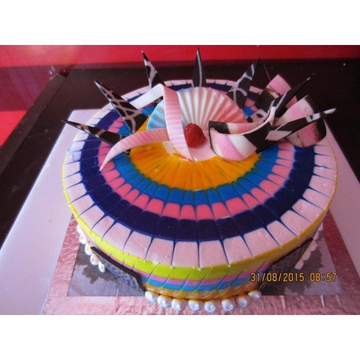 Designer Birthday Cool Cake 001 - 1 Kg