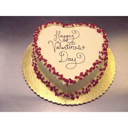Heart Shape Valentines Cool Cake - 2 Kg