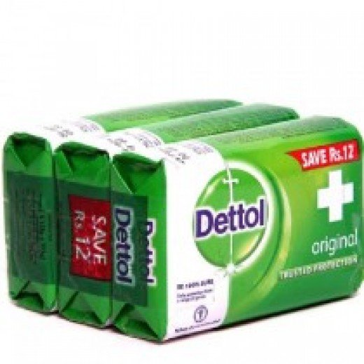 Dettol Soap - Original Set Of 3 - 125 Gms