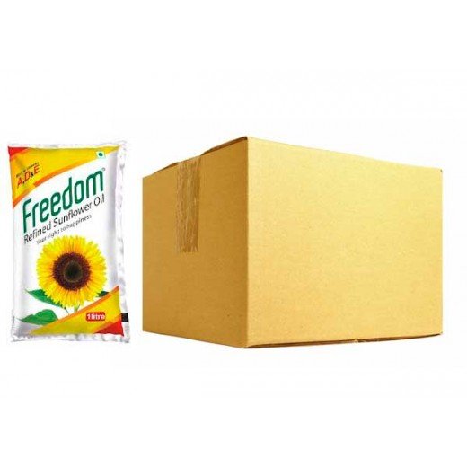 Freedom Refined Oil - Sunflower - Case (16 Packets)  