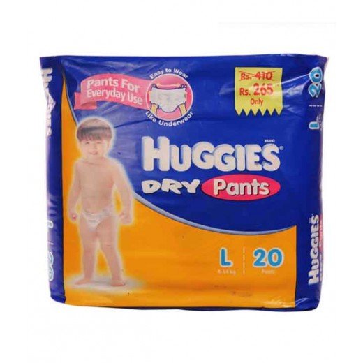 Huggies Dry Pants - Large (9-14 kg) - 20 pcs