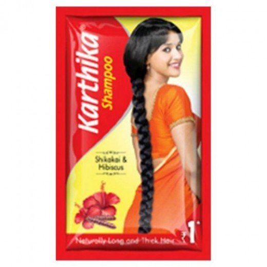 Karthika Shampoo Sachet ( 12 packets)