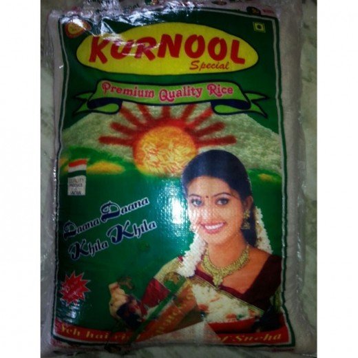 Rice Bag - Kurnool Sona Masoori - 25 Kg (Old)