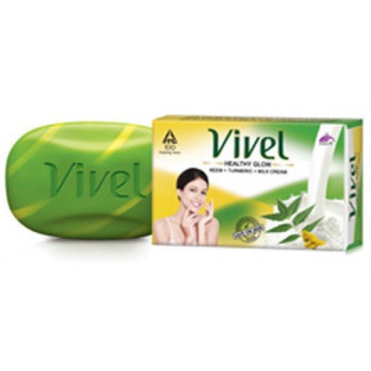 Vivel-Health Glow (Neem+turmeric+Milk Care) - 100 Gms