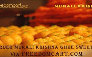 Order Murali Krishna Ghee Sweets Via Freedomcart.com
